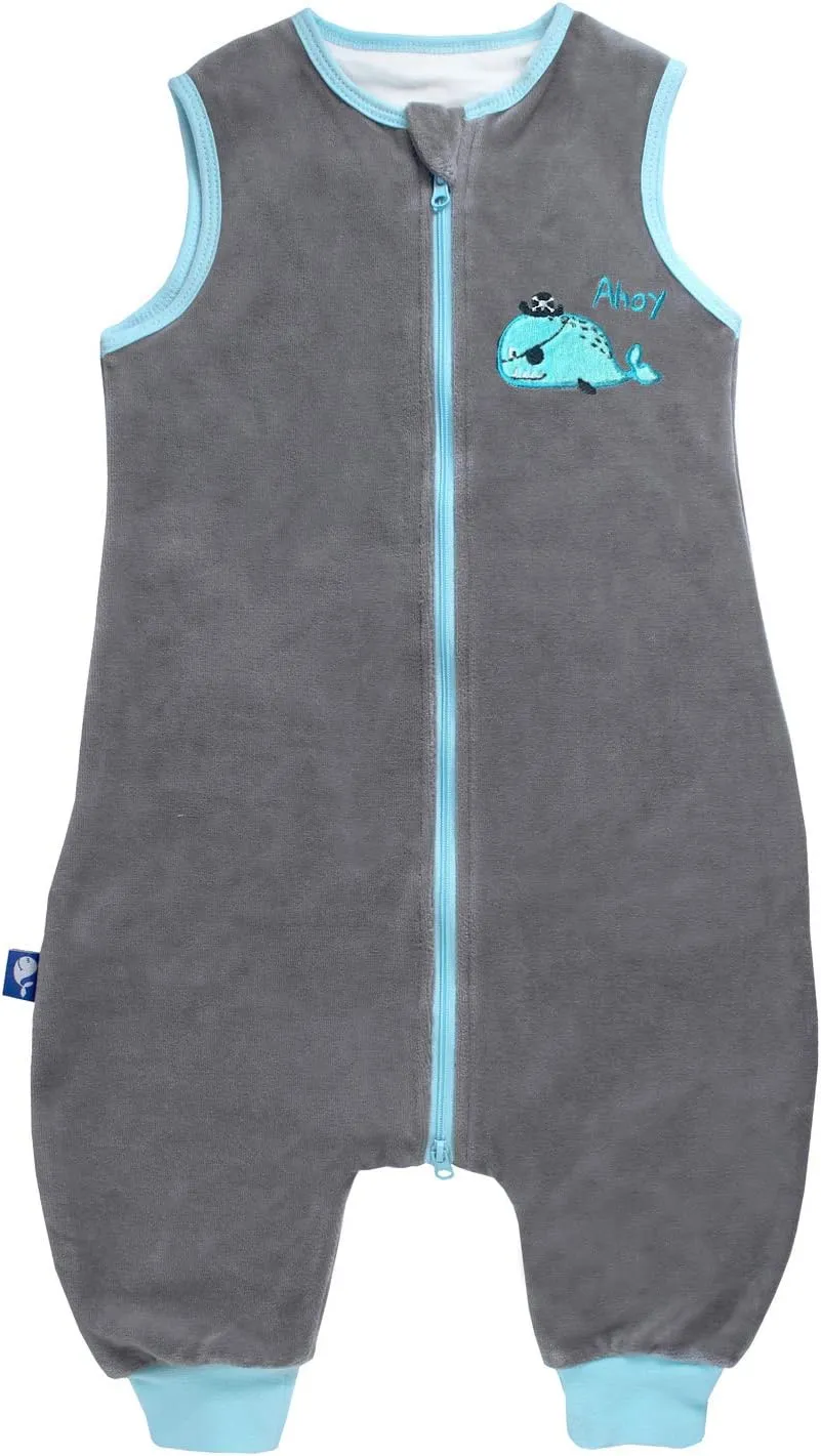 Sincere Baby Sleep Sack Spring Autumn Warm Infant Walking Sleeping Bag with Legs Wearable Blankets Pajamas 6M-4Years