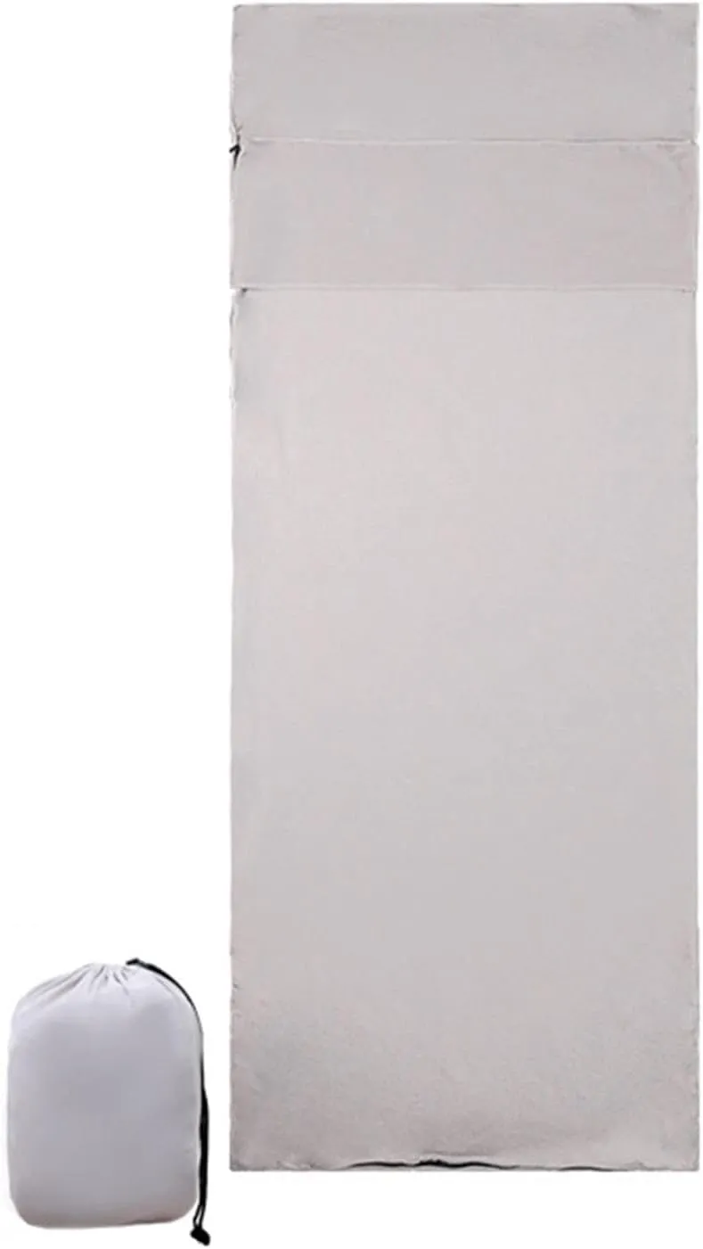 Single Sleeping Bag Liner Travel Sheet for Fishing and Hiking Camping Blanket