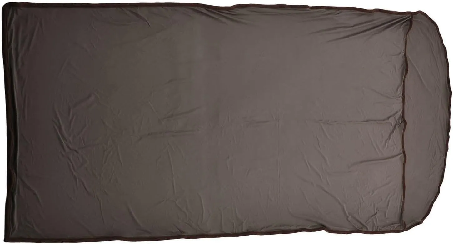 Sleeping Bag Liner Adult Sleep Sack Travel Sheets Sleeping Bag Liner Ultralight Multifunctional Elastic Sleeping Sack Liner for Outdoor CampingWine Red(Gray)