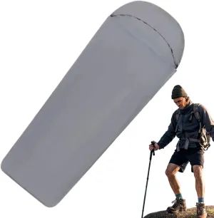 Sleeping Bags for Adults, Kids Portable Sleeping Bag, Compact Camping Sleeping Bag, Tear Resistant, Breathable Backpacking Gear, Outdoor Equipment for Hiking Hunting Mountaineering