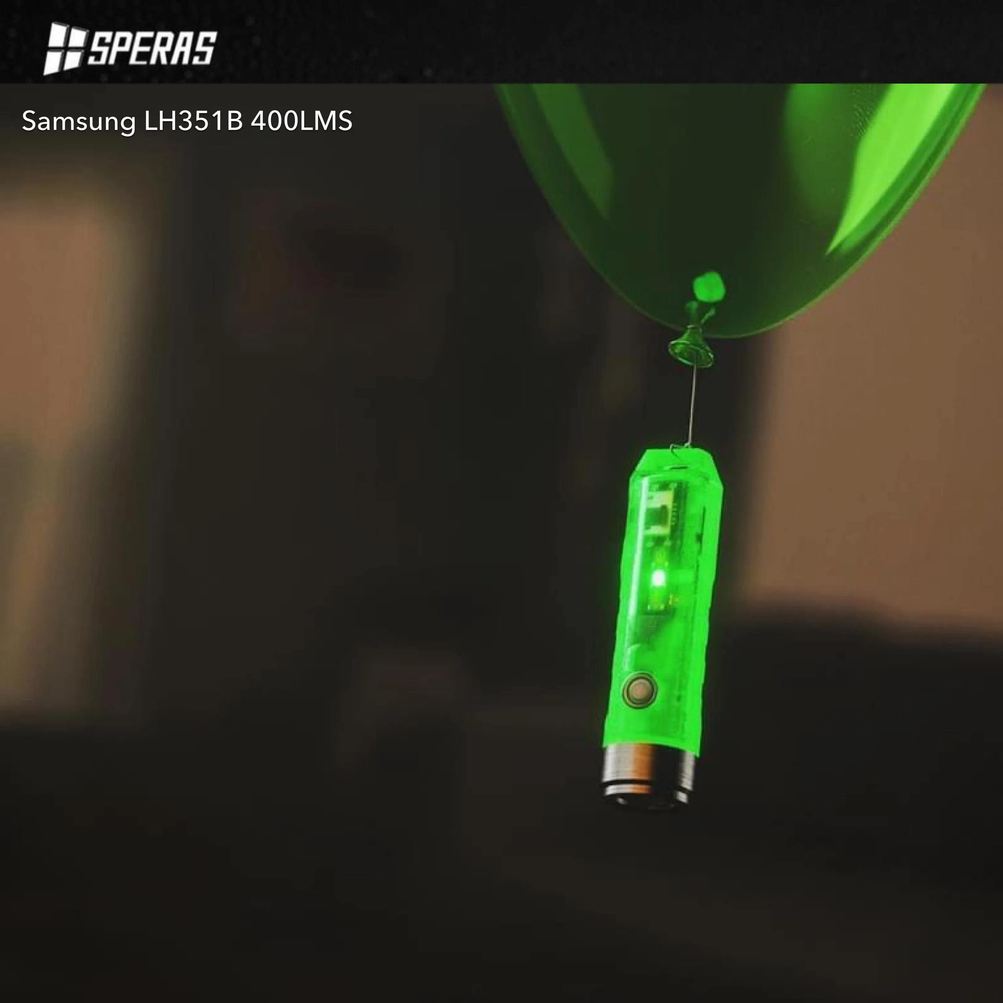 SPERAS S11 400LMS EDC Keychain Flashlight
