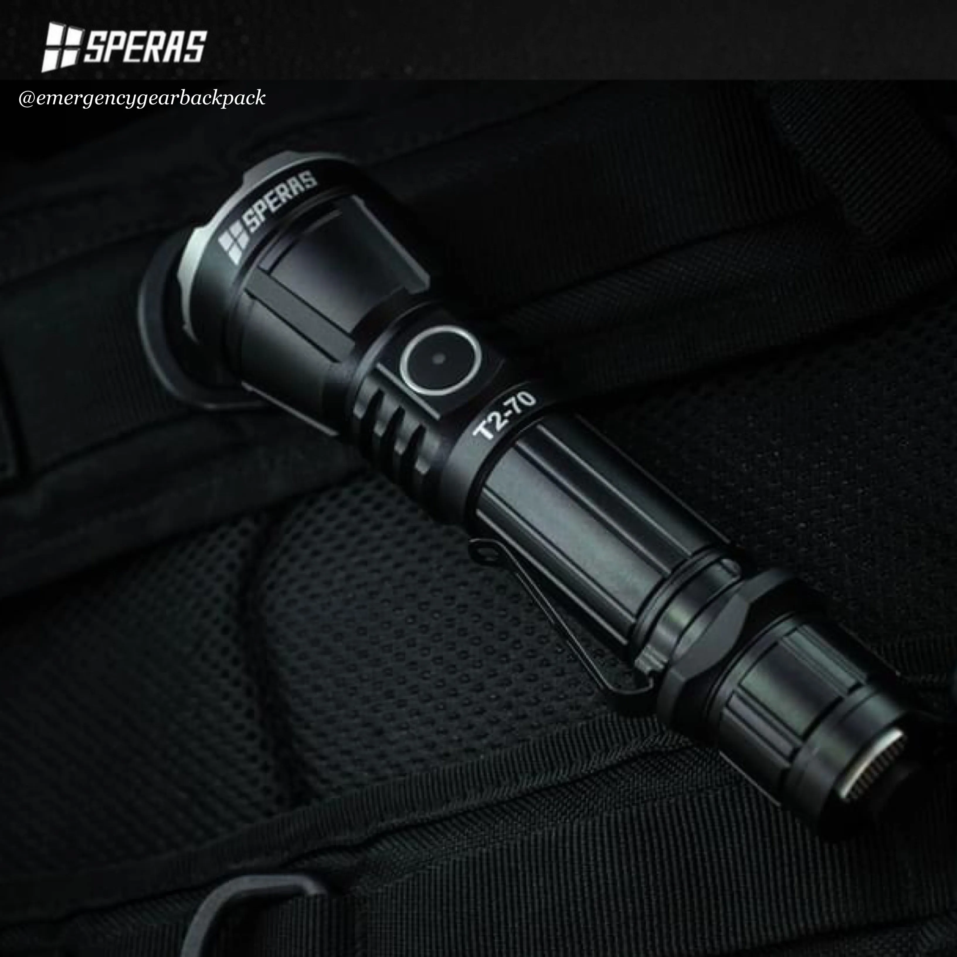 SPERAS T2-70 3300LMS 280M Tactical Flashlight