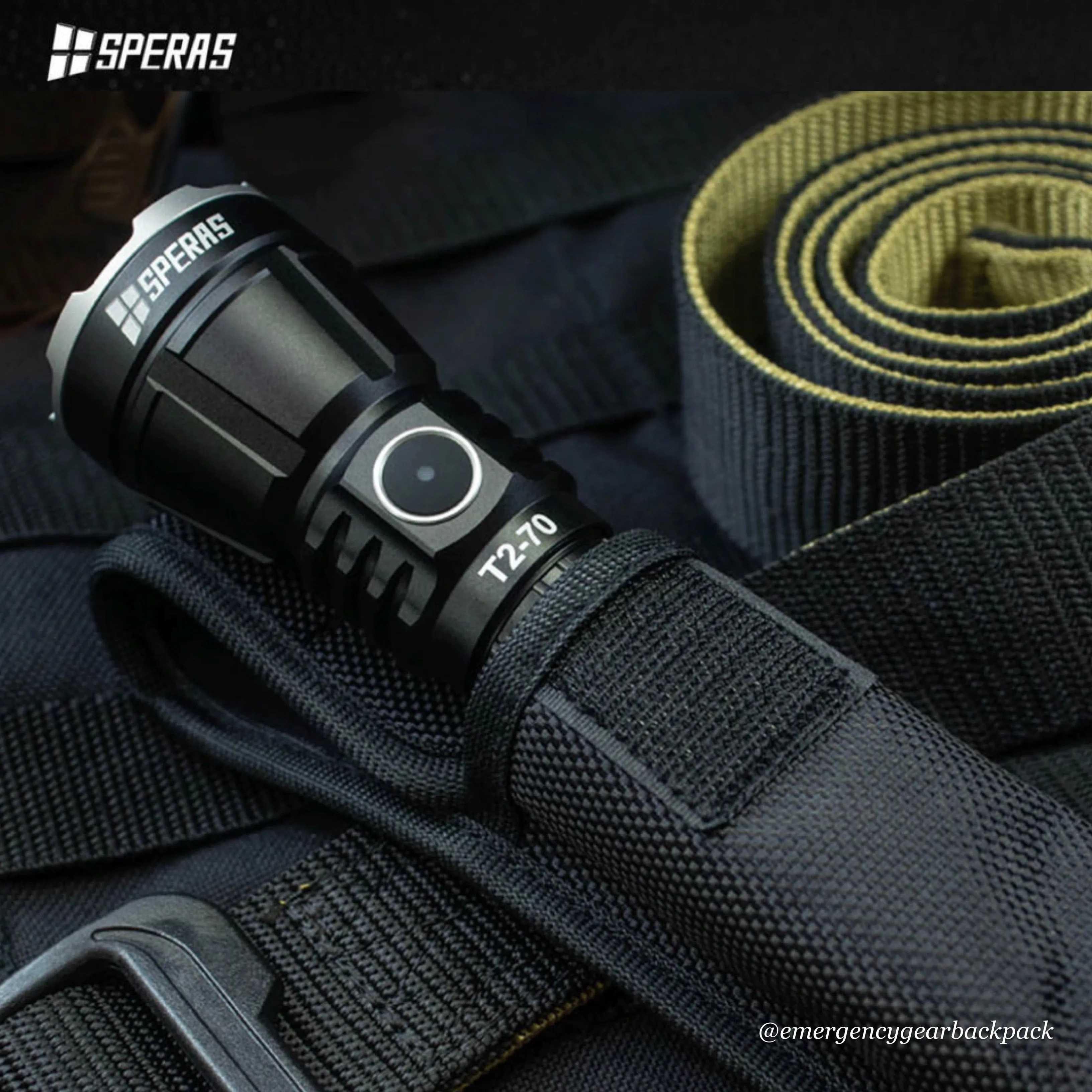 SPERAS T2-70 3300LMS 280M Tactical Flashlight