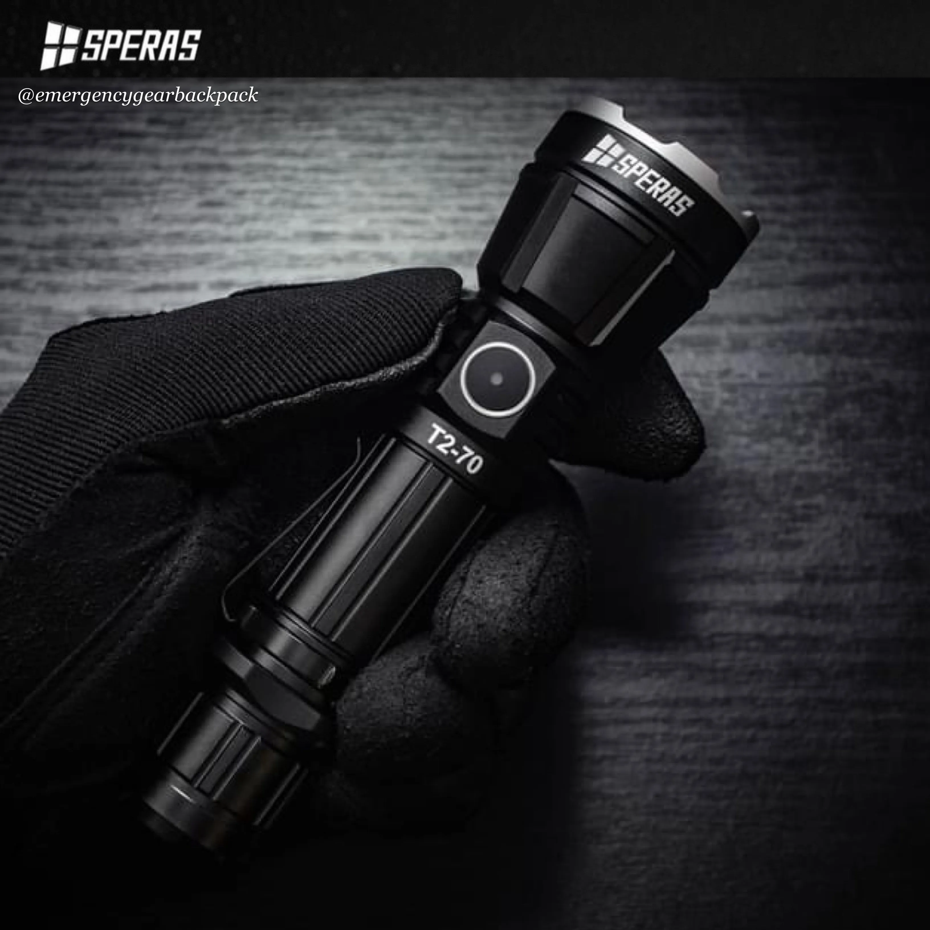 SPERAS T2-70 3300LMS 280M Tactical Flashlight