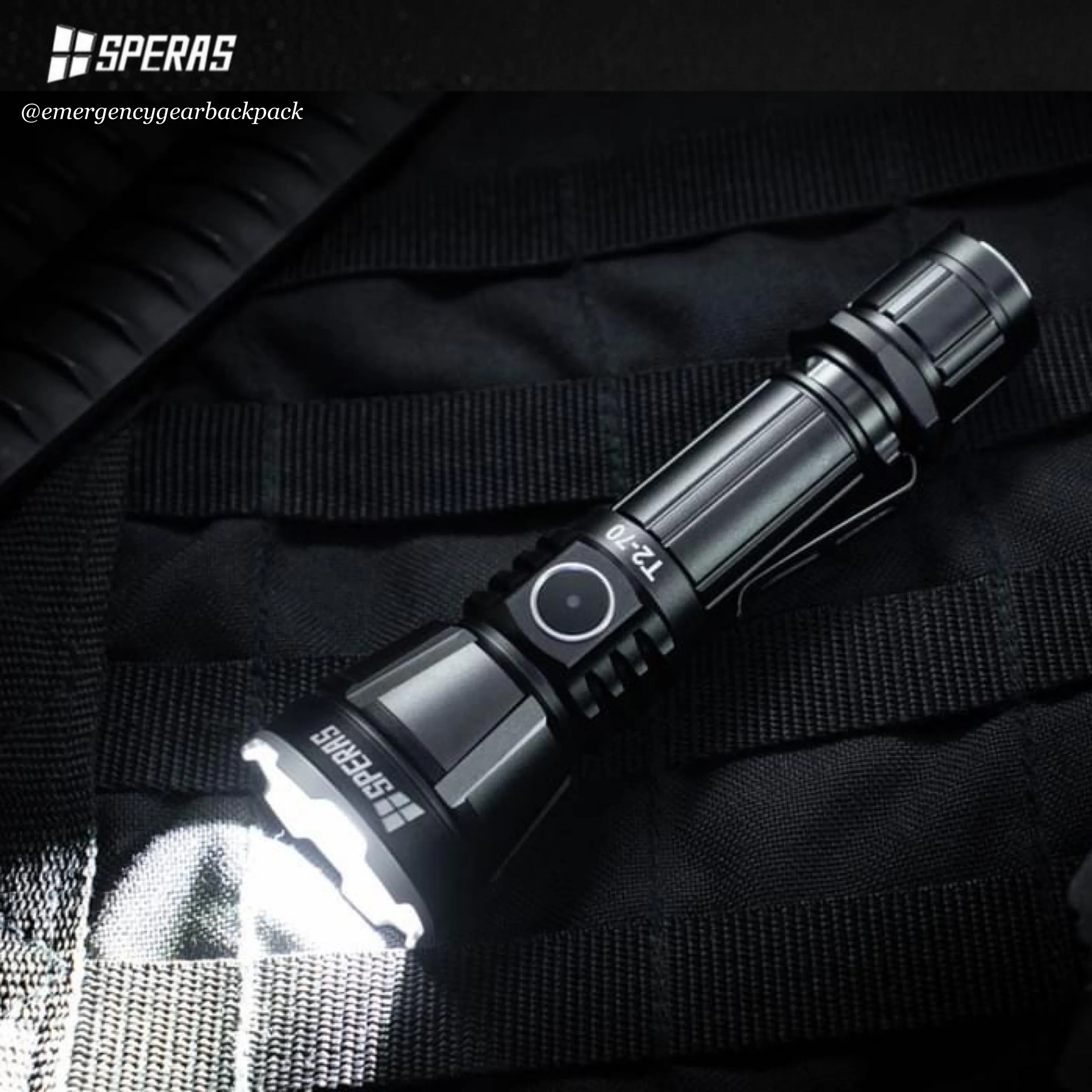 SPERAS T2-70 3300LMS 280M Tactical Flashlight