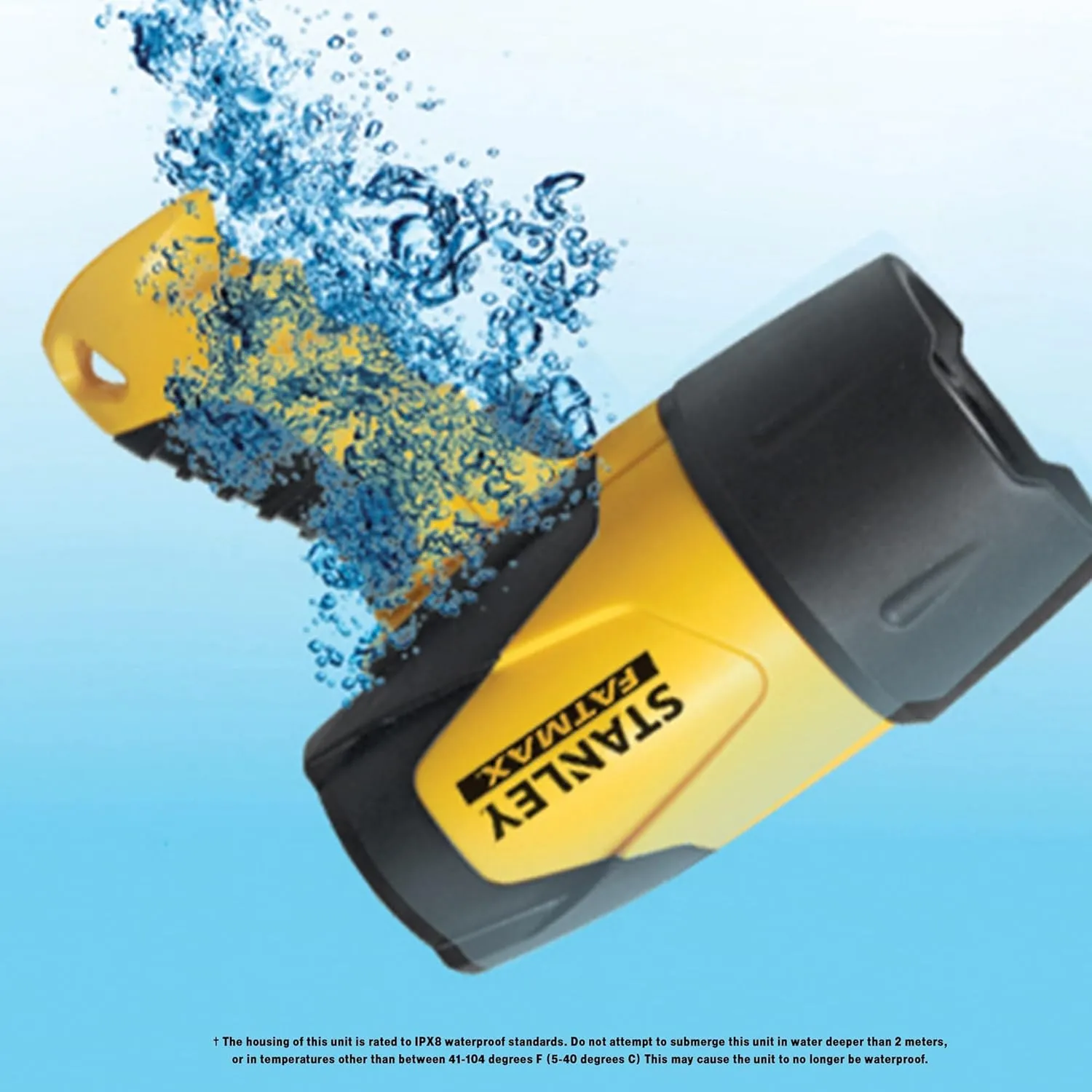 STANLEY Rechargeable Lithium Ion Ultra Bright LED Spotlight Flashlight