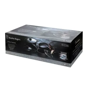 STANLEY ROGERS Quartz Stone Advanced Kitchen Pans 5pc Set