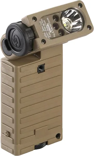 Streamlight 14024 Sidewinder 55-Lumens LED Aviation Waterproof Flashlight with (2) AA Alkaline Batteries in Clamshell, Coyote