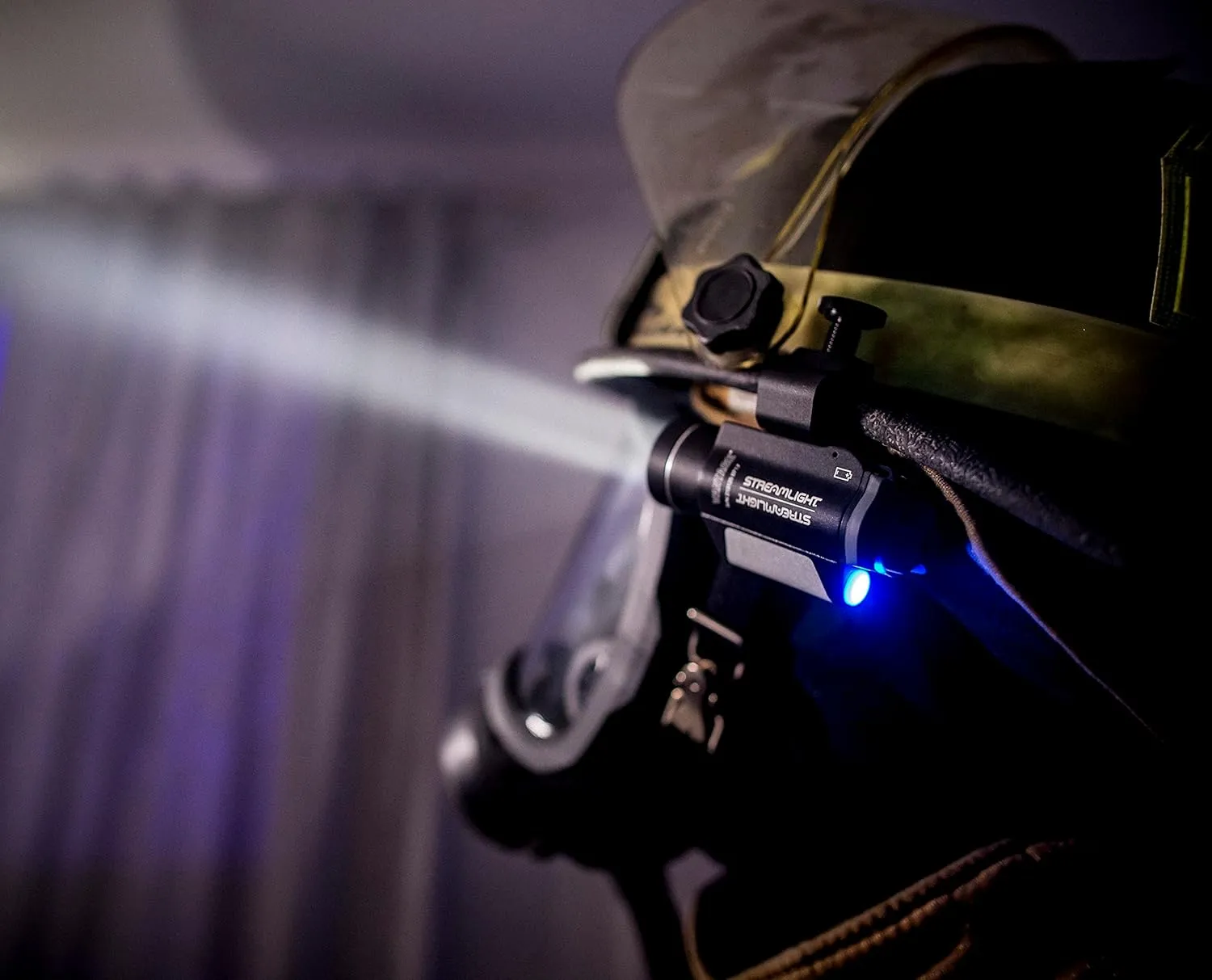 Streamlight 69140 Vantage LED Helmet Mounted Flashlight, Black
