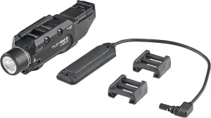 Streamlight 69447 TLR RM 2 1000-Lumen Rail-Mounted Tactical Weapon Light with Integrated Red Aiming Laser, Remote Pressure Switch, and Key Kit, Black