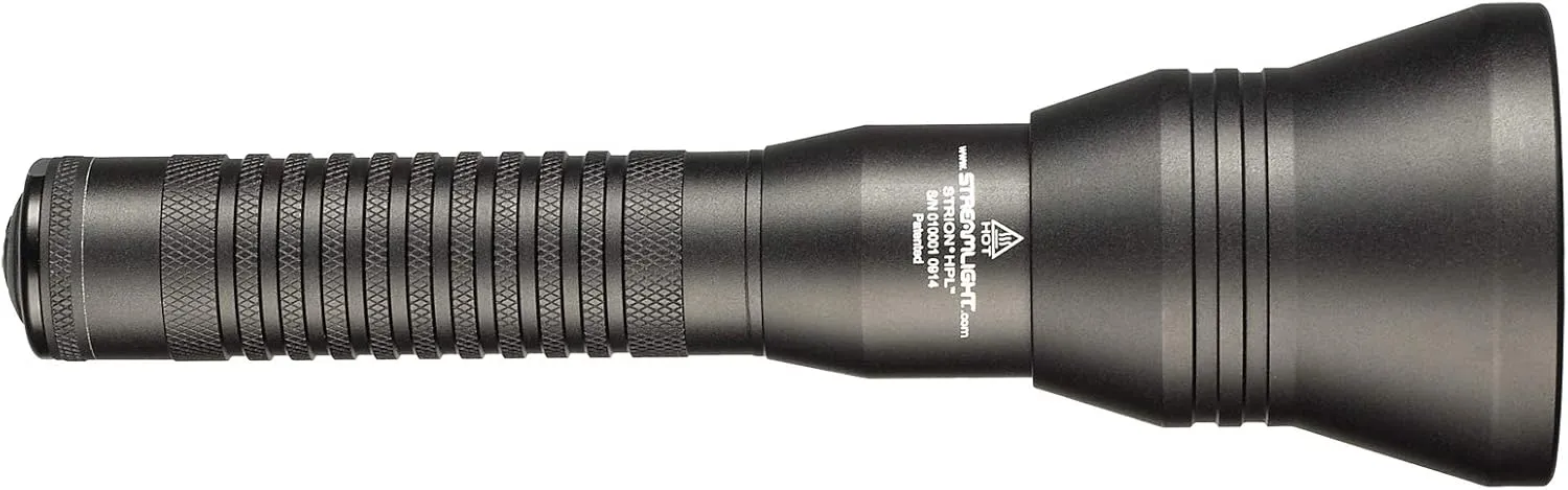 Streamlight 74504 Strion HPL 615-Lumen Compact Rechargeable Flashlight with 12-Volt DC Charger, Black