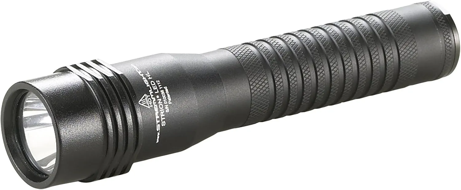 Streamlight 74755 Strion HL 615-Lumen Rechargeable Flashlight with 120-Volt AC/12-Volt DC Charger & 1-Charger-Holder, Black
