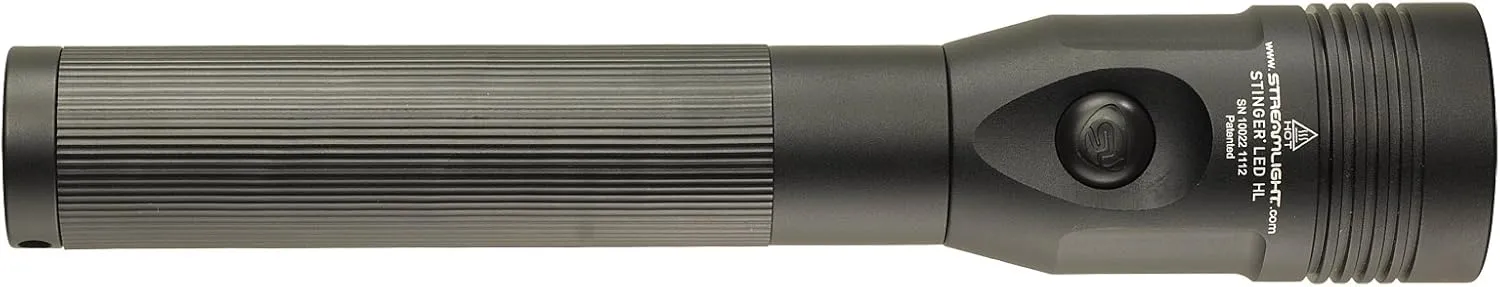 Streamlight 75429 Stinger 800-Lumen LED High Lumen Rechargeable Flashlight Without Charger, Black