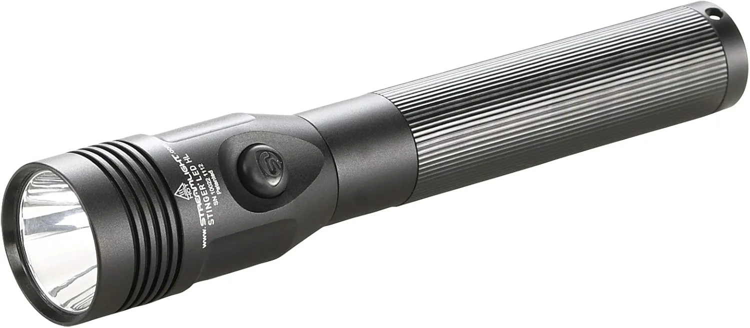 Streamlight 75429 Stinger 800-Lumen LED High Lumen Rechargeable Flashlight Without Charger, Black