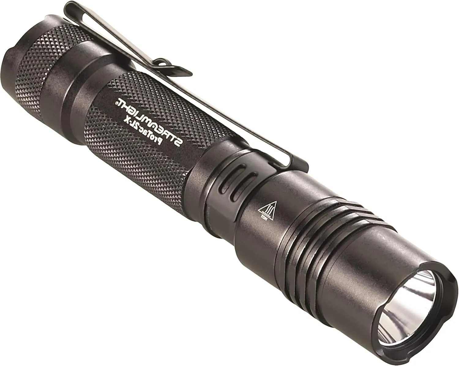 Streamlight 88063 ProTac 2L-X 500-Lumen EDC High Performance Multi-Fuel Tactical Flashlight, Includes CR123A Batteries, Holster, and Clip, Box, Black