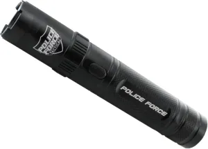 Streetwise Security Police Force 9,200,000 Tactical Stun Gun Flashlight with Rechargeable Battery, Triple Stun Technology, and 5-Mode LED for Self Defense