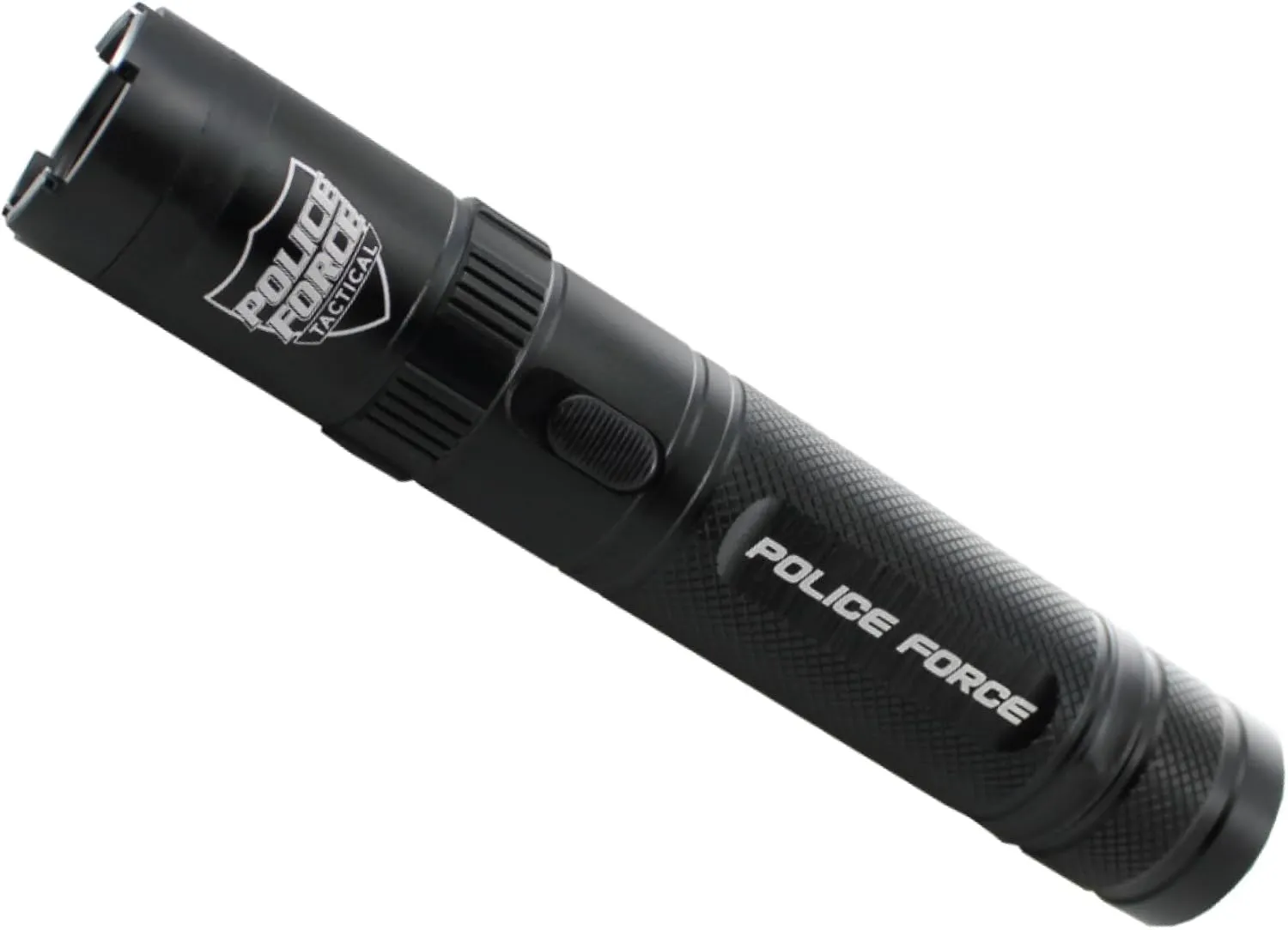 Streetwise Security Police Force 9,200,000 Tactical Stun Gun Flashlight with Rechargeable Battery, Triple Stun Technology, and 5-Mode LED for Self Defense