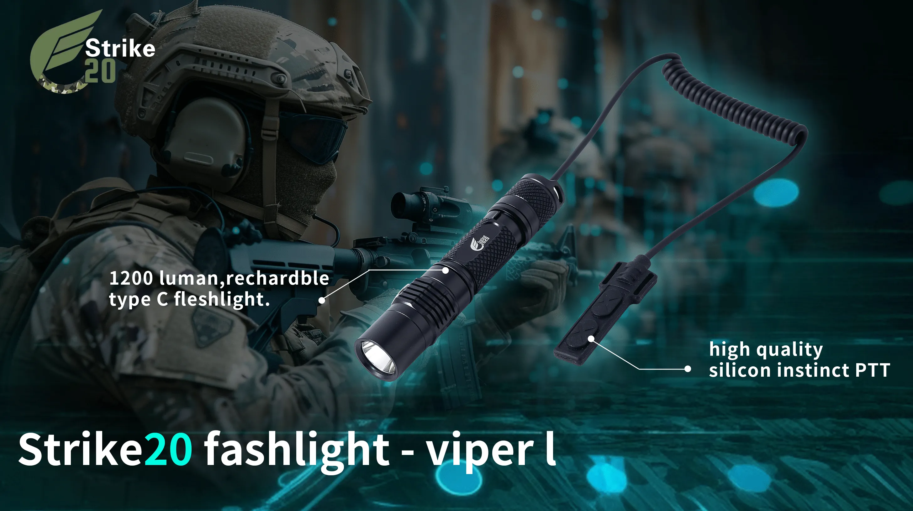 strike20 flashlight-  model Viper I