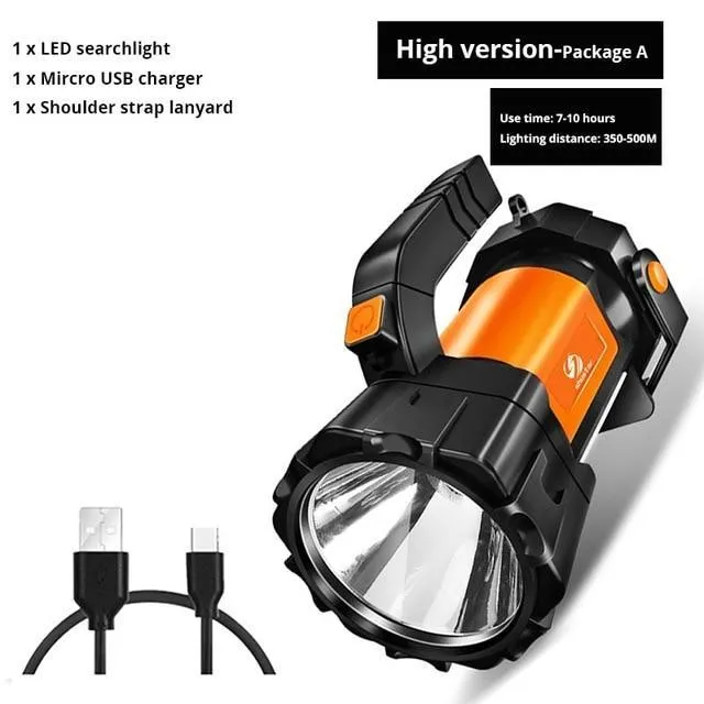 Super bright LED Searchlight Flashlight