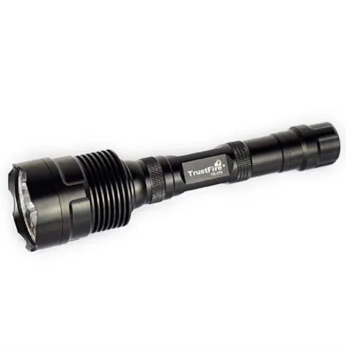 Super Bright Tactical CREE XML 12x T6 LED Flashlight   3x 18650 Battery  Charger