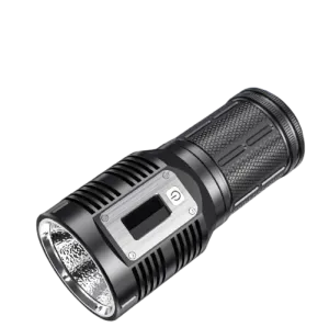 SuperFire M5 36Watt USB-C Rechargeable Flashlight with LED Display and Cell Phone Charging