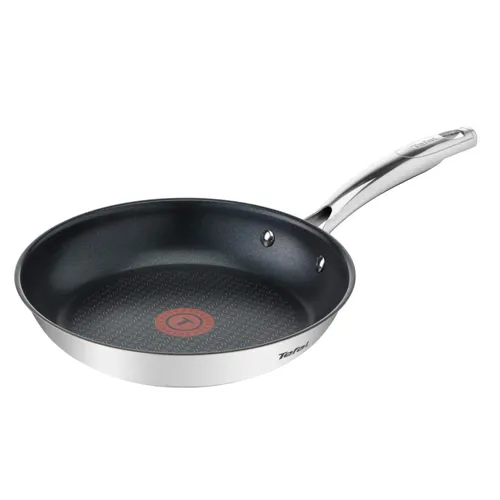T-FAL STAINLESS STEEL PLATINUM NON-STICK FRYING PAN 28CM -H8680654
