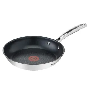 T-FAL STAINLESS STEEL PLATINUM NON-STICK FRYING PAN 28CM -H8680654