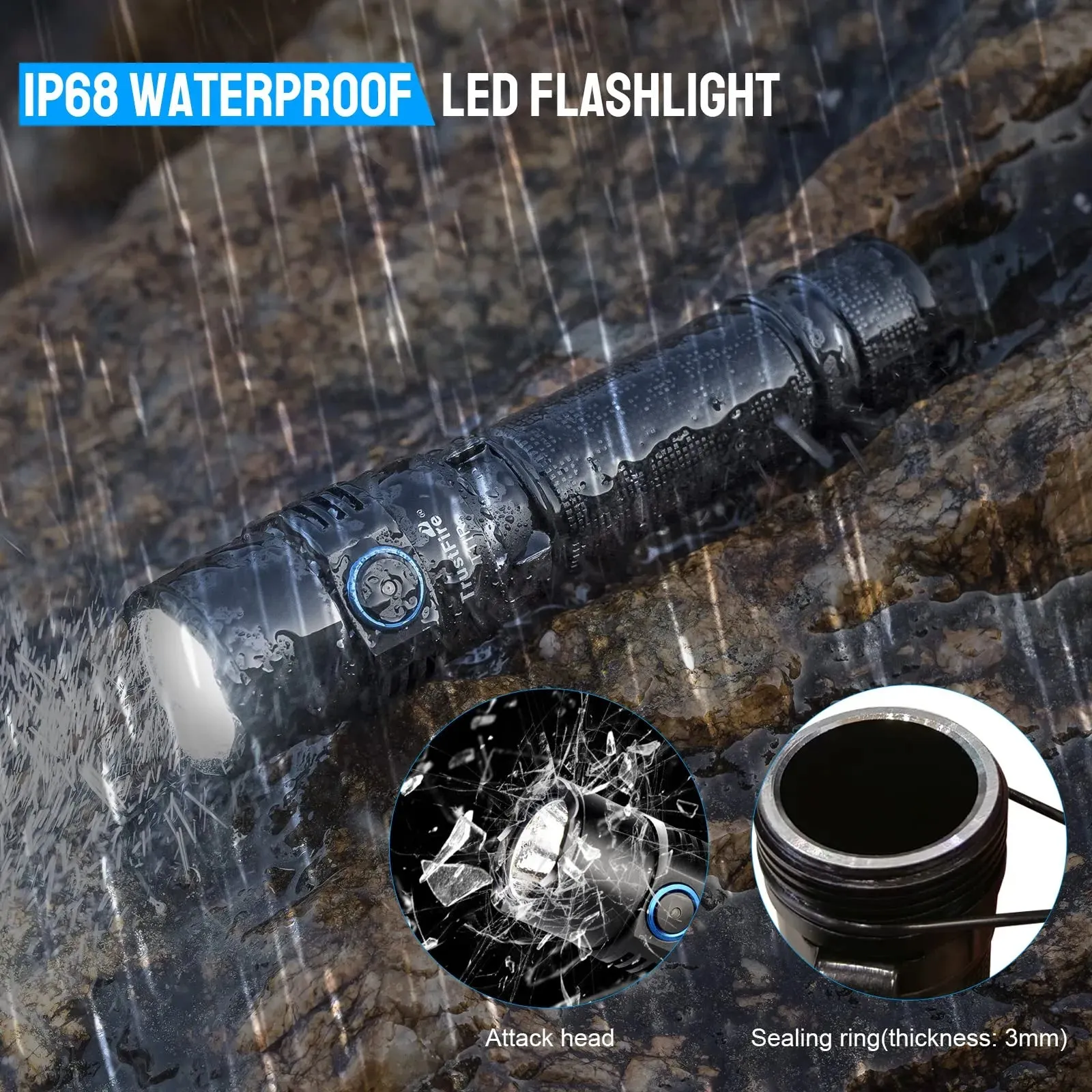 T11R LED Tactical Flashlight