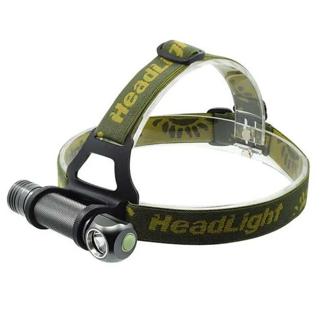 Tactical 2in1 Headlamp Flashlight LED XPL V5 Led Headlight Waterproof Camping Hunting Fishing Frontal Torch 18650 Battery Lamp