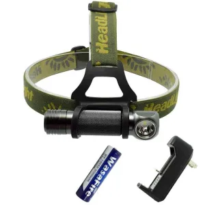 Tactical 2in1 Headlamp Flashlight LED XPL V5 Led Headlight Waterproof Camping Hunting Fishing Frontal Torch 18650 Battery Lamp