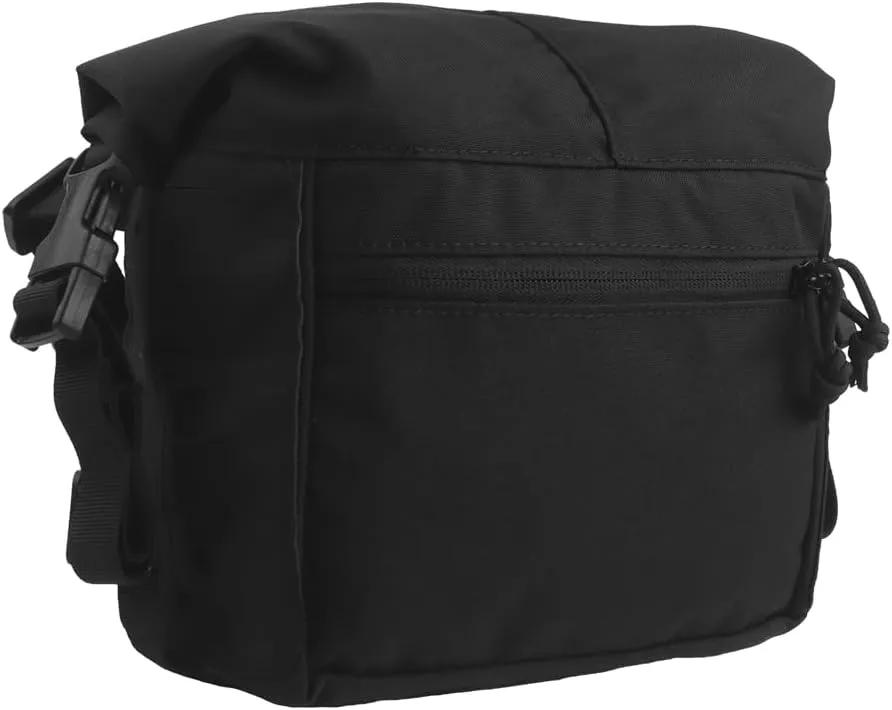 Tactical Expansion Pack Chest Bag,Large Capacity MOLLE Admin Pouch, Utility Chest Pouch for Placard Split Chest Rig