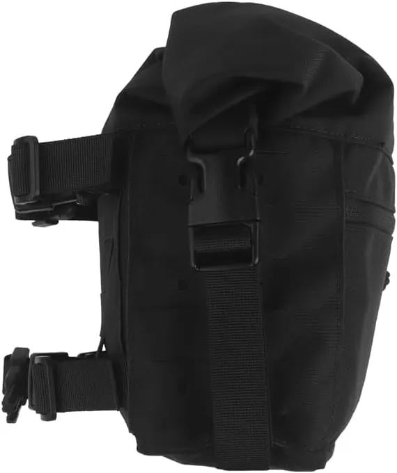 Tactical Expansion Pack Chest Bag,Large Capacity MOLLE Admin Pouch, Utility Chest Pouch for Placard Split Chest Rig