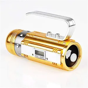 Tactical Flashlight Super Bright 2000 Lumen Flashlights Portable Outdoor Water Resistant Torch Light Zoomable Flashlight with