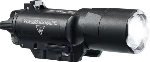 Tactical Flashlight Weapon Light Pistol Flashlight Picatinny Flashlight Black