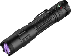 Tactical LED Flashlight - Rechargeable Self-Defense Tool -Aircraft Grade Aluminum - Bright LED - Free Holster