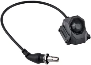Tactical Modular Button Remote Activation Pressure Switch for SF M300 M600 PEQ15/L3 Series Weapon Light and Tactical Flashlight,for 20mm Picatinny Rail (SF Plug Black)