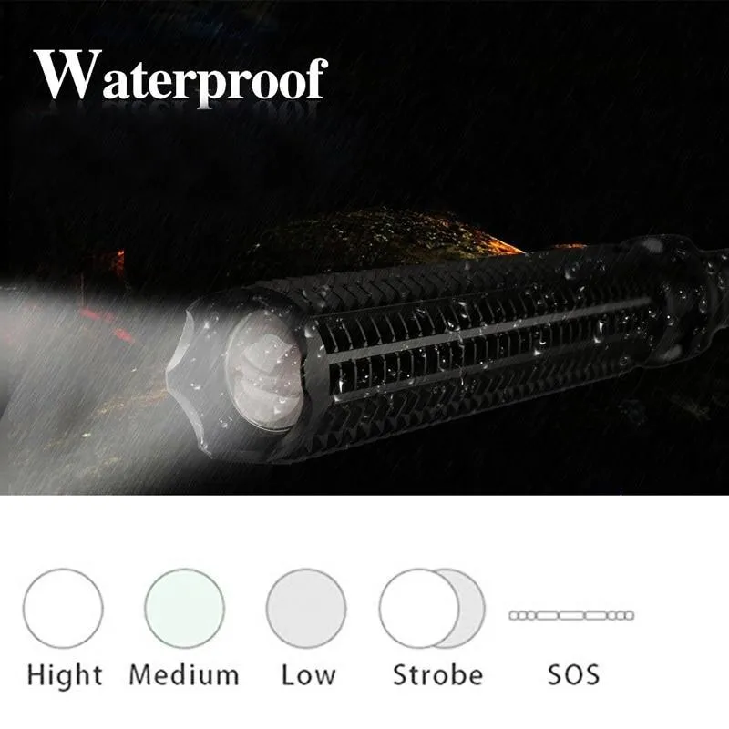 Tactical Patrol LED Flashlight