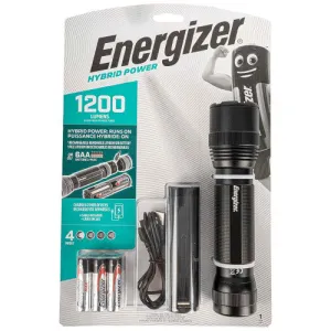 Tactical Torch Hybrid Power 1200 Lumens Energizer