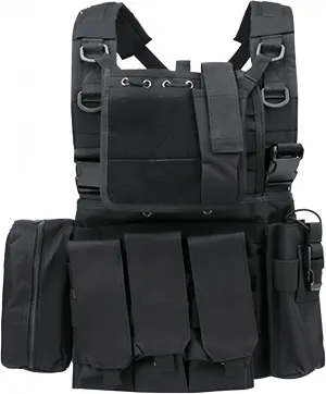 Tactical Vest Survival Training Hunting Vest Outdoor Safety Protection Available Cosplay Adjustable 2WAY