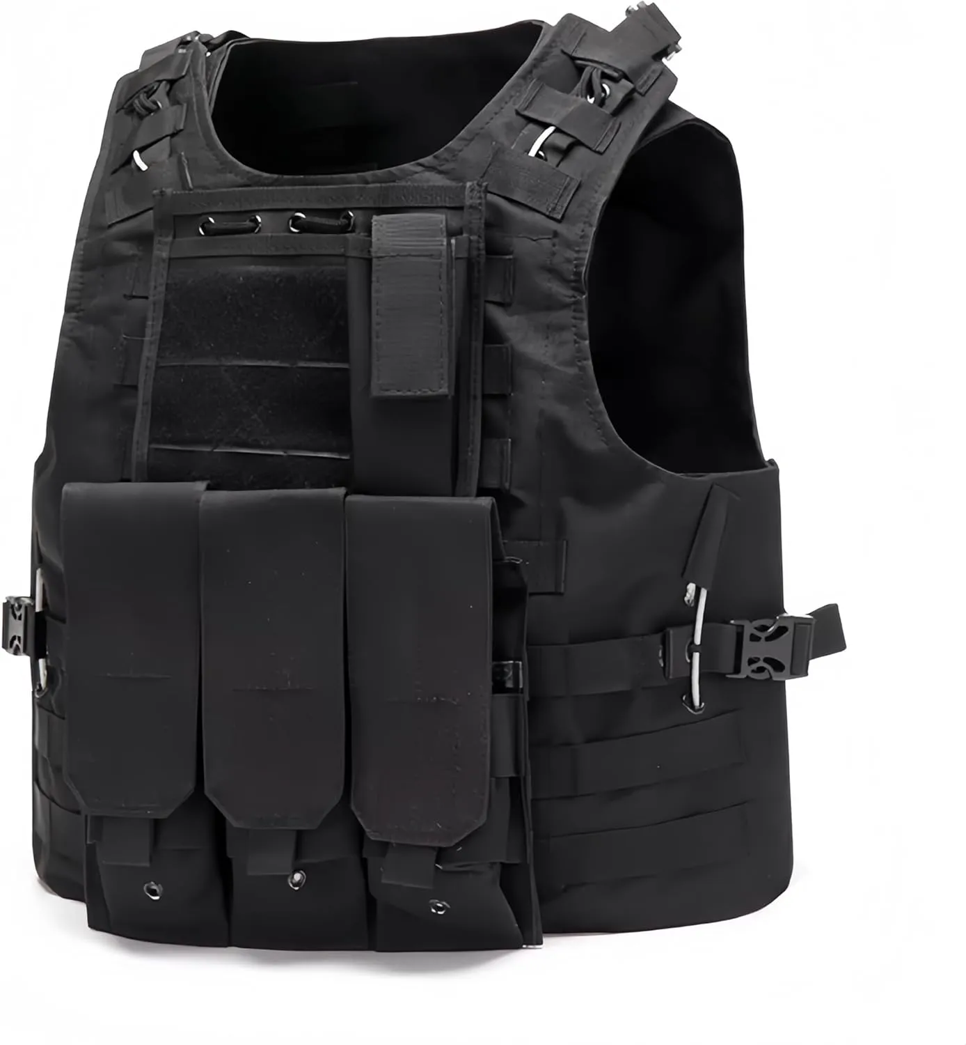 Tactical Vest Survival Vest Adjustable Oxford Cloth Available for Cosplay Training Outdoor Safety Protection Hunting