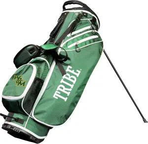 Team Golf NCAA William and Mary COL Birdie Stand Golf Bag, Lightweight, 14-Way Club Divider, Spring Action Stand, Insulated Cooler Pocket, Velcro Glove and Umbrella Holder & Padded Handles