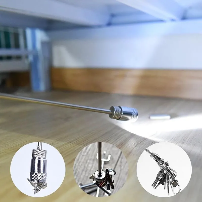 Telescoping Magnetic Extendable LED Flashlight