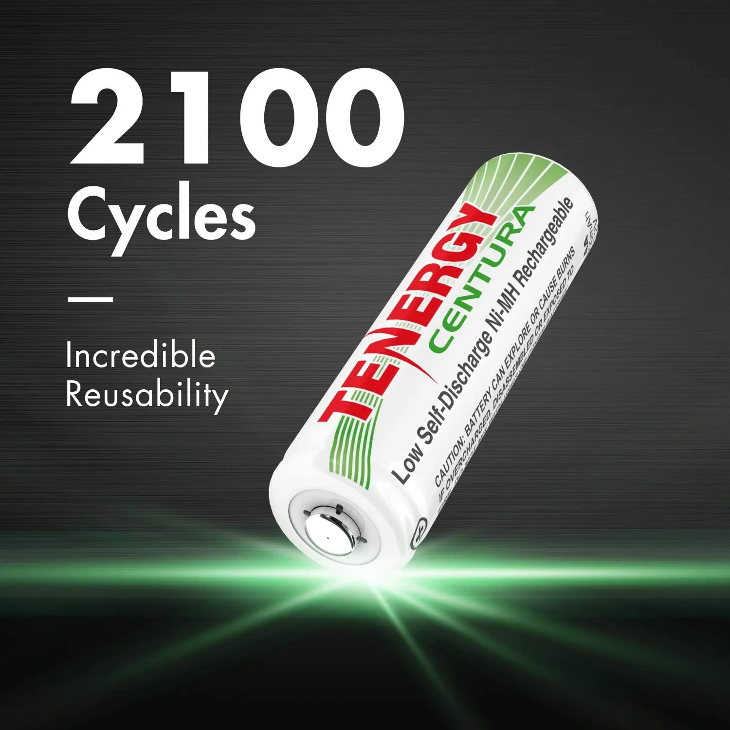 Tenergy AA Rechargeable Batteries 2000mAh Pre-Charged Low Self Discharge for Remote Controllers, Toys, Flashlight, Mouses, 12 Pack