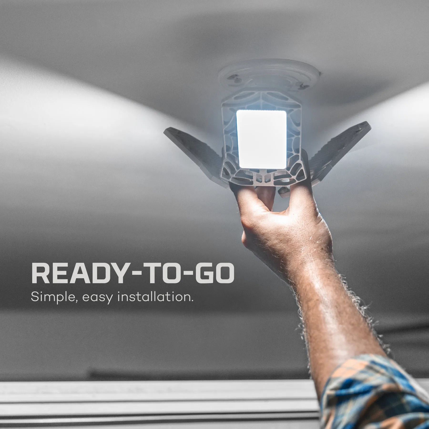 The Ultra-Bright 6,000 Lumen Garage Light