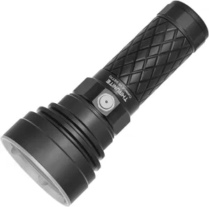 ThruNite Catapult V6 SST70 USB-C Rechargeable Flashlight, 2836 Lumens, 692m Long Beam Distance, High-Performance LED Searchlight for Tactical, Camping, and Hiking, Black, Cool White - CW