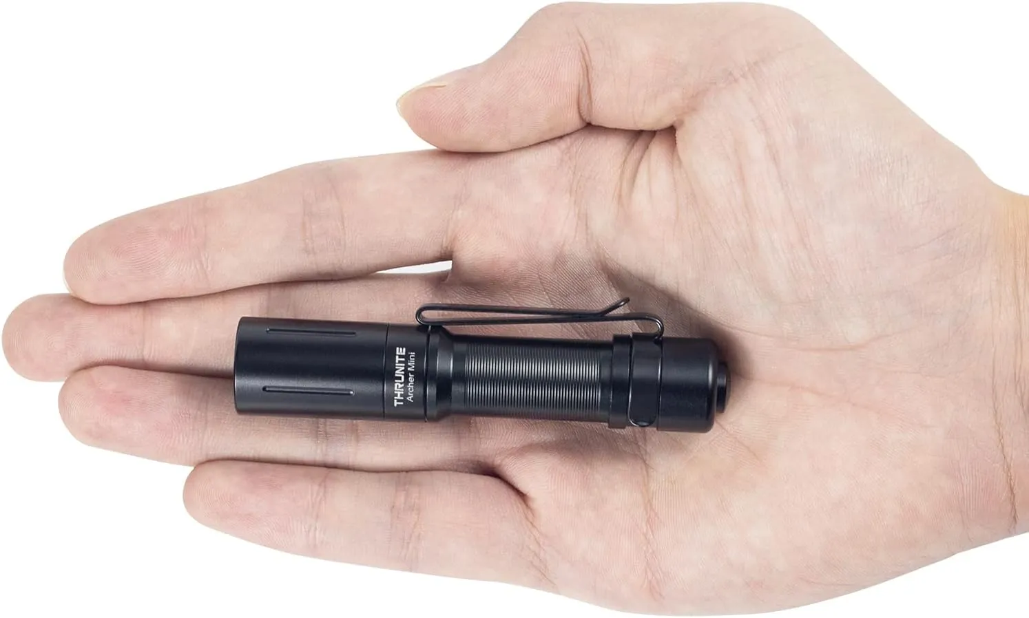 ThruNite EDC Small Flashlight Archer Mini, Max 405 Lumens USB-C Rechargeable Handheld Penlight Flashlights, NW