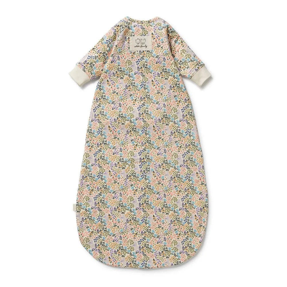 Tiny Bloom Organic Long Sleeved Sleeping Bag 1.0 TOG