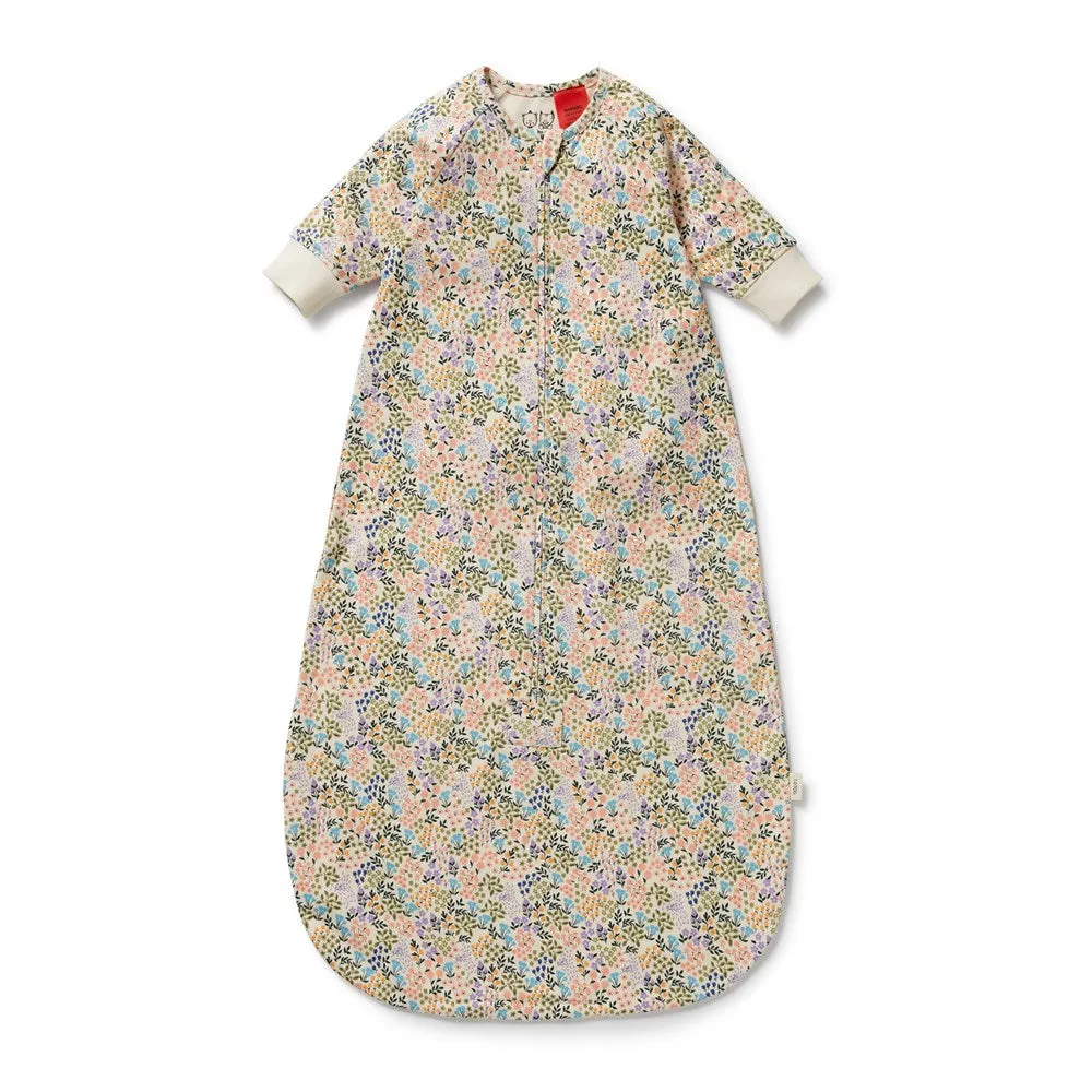 Tiny Bloom Organic Long Sleeved Sleeping Bag 1.0 TOG