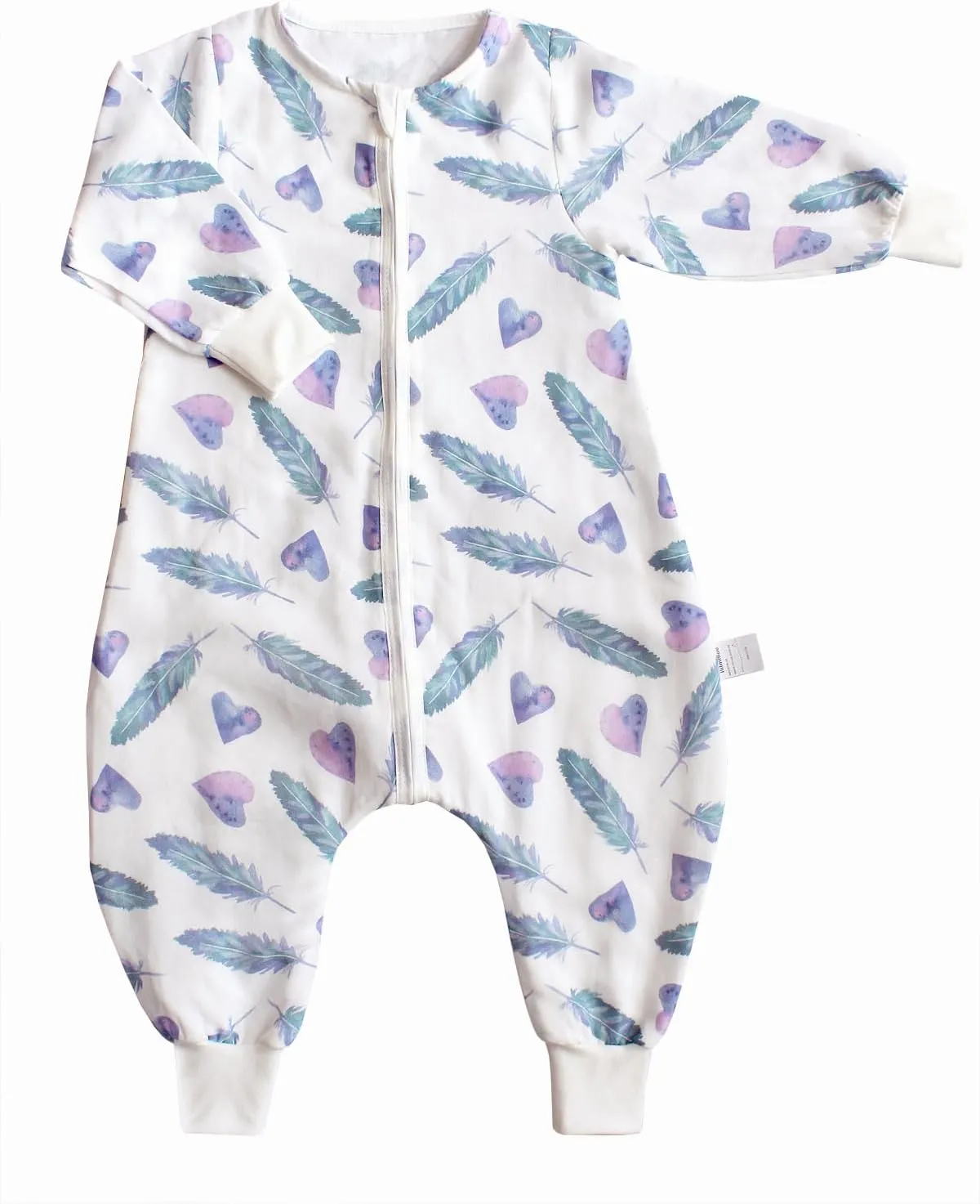 toddler Muslin Original 100% Cotton Sleeping Sack Sleep Bag with legs Baby Wearable Blankets Long Sleeves 1-4T