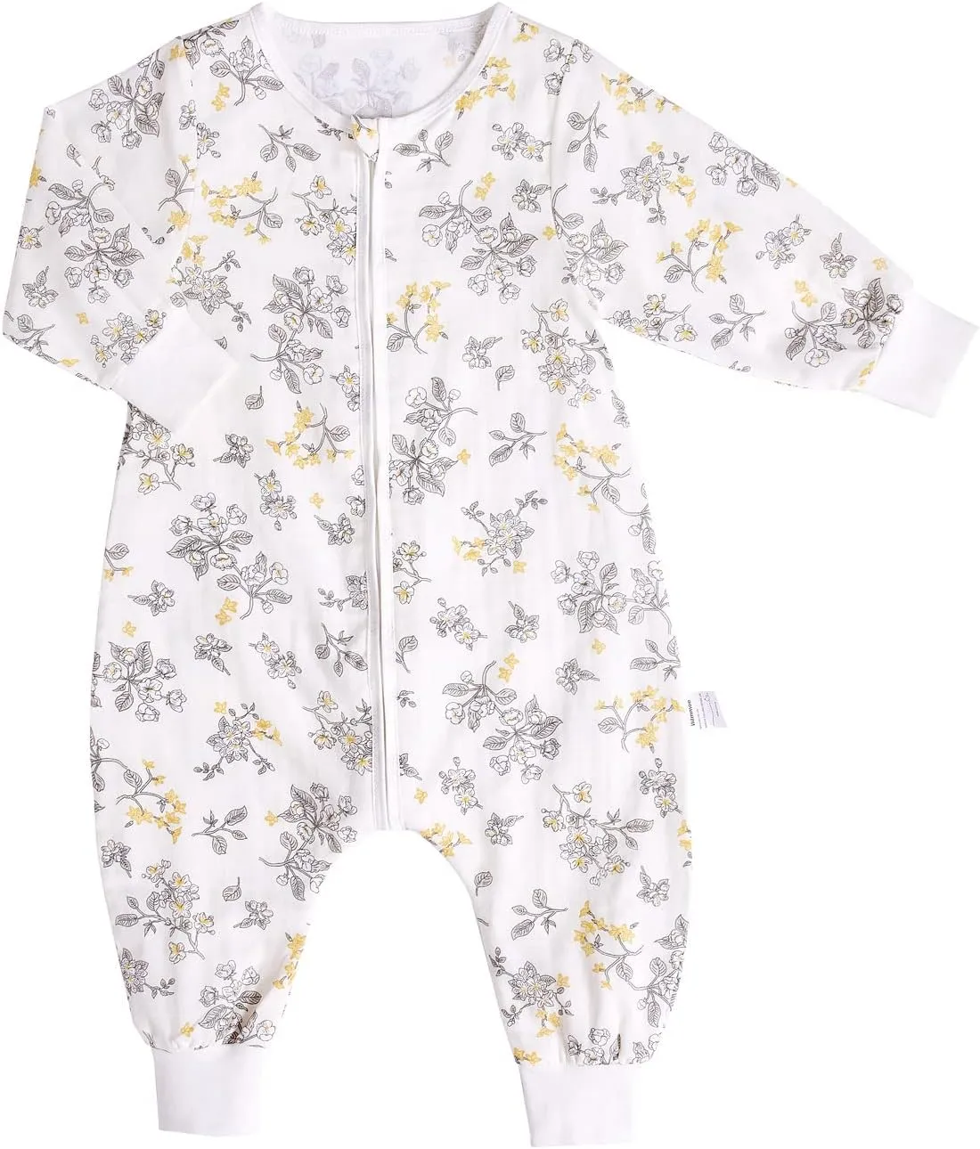 toddler Muslin Original 100% Cotton Sleeping Sack Sleep Bag with legs Baby Wearable Blankets Long Sleeves 1-4T